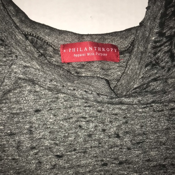 NWOT n:Philanthropy Cold Shoulder Sweater - Picture 5 of 6